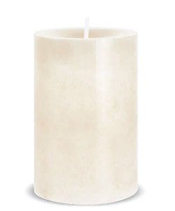 Kerze Trend Ø7/H:9cm, wollweiß