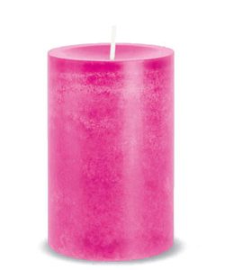 Kerze Trend pink 9/7 cm