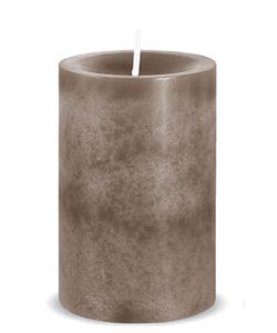 Kerze Trend Ø7/H:13cm, stein