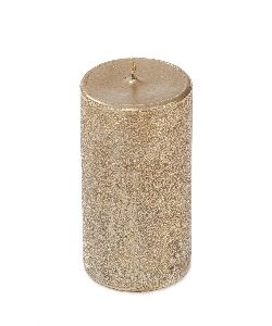 Kerze Nova Ø7/H:13cm, antikgold