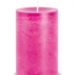 Kerze Trend Ø7/H:18cm, pink