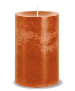 Kerze Trend Ø7/H:18cm, kürbis