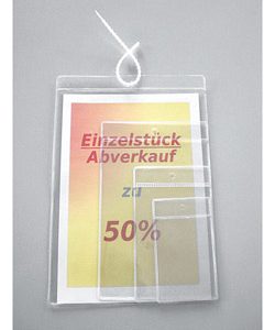 Preisschildhülle DIN A5 hoch