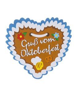 Lebkuchenherz  Oktoberfest 15cm