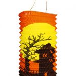 Zuglaterne Halloween 25x15cm (LxØ)