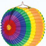 Lampion Regenbogen Ø24cm