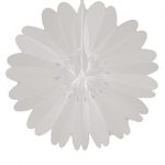 Papierfächer Ø75cm, weiß