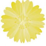 Papierfächer Ø60cm, gelb