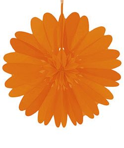Papierfächer Ø35cm, orange