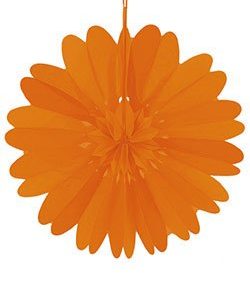Papierfächer Ø75cm, orange