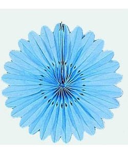 Papierfächer Ø35cm, hellblau