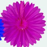 Papierfächer Ø60cm, cerise