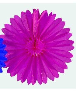 Papierfächer Ø60cm, cerise
