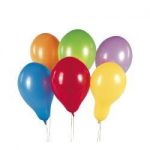 Luftballons, rund, 85cm Umfang, bunt 100 Stk. sort.