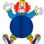 Clown-Displayhänger 40x30cm, bunt