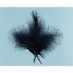 Marabu-Feder schwarz, 10-15cm, 5g/Beutel
