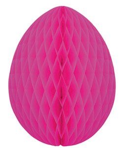 Waben-Ei pink, 30cm