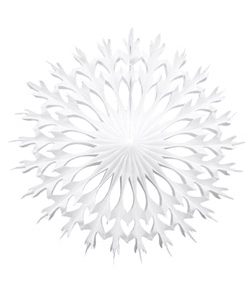 Schneeflocken-Hänger Ø28cm