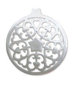 Ornament-Kugel Ø68cm, silber