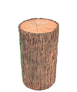 Baumstamm Ø50xH:135cm, naturbraun