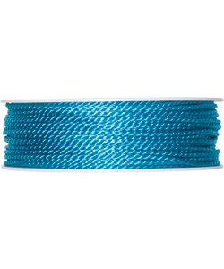 Kordel Ø2mm, türkis, L:50m/Rolle