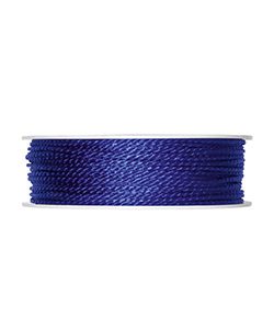 Kordel Ø2mm, blau, L:50m/Rolle