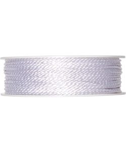 Kordel Ø2mm, weiß, L:50m/Rolle