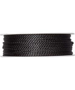 Kordel Ø2mm, anthrazit, L:50m/Rolle