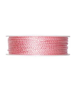 Kordel Ø2mm, rosa, L:50m/Rolle