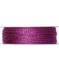 Kordel Ø2mm, pink, L:50m/Rolle