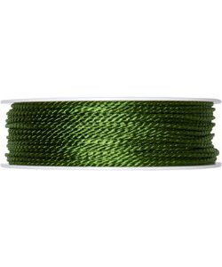 Kordel Ø2mm, moosgrün, L:50m/Rolle