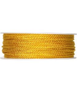 Kordel Ø2mm, gelb, L:50m/Rolle