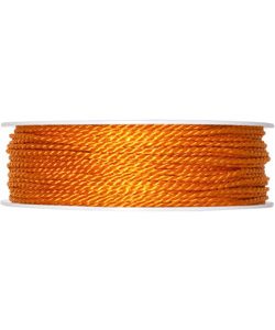 Kordel Ø2mm, orange, L:50m/Rolle