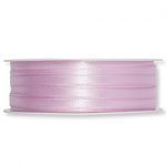 Doppel-Satinband B:3mm, helllila, 50m/Rolle