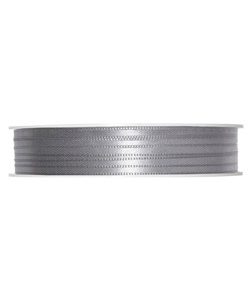 Doppelsatin-Band B:3mm, hellgrau, 50m/Rolle