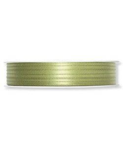 Doppelsatin-Band B:3mm, pastell grün, 50m/Rolle