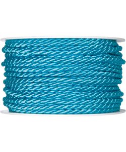 Kordel Ø4mm, türkis, L:25m/Rolle