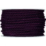 Kordel Ø4mm, dunkelviolett, L:25m/Rolle