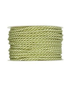 Kordel Ø4mm, pastellgrün, L:25m/Rolle