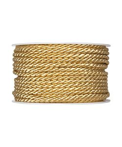 Kordel Ø4mm, honig, L:25m/Rolle