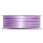 Doppelsatin-Band B:6mm, hellflieder, 50m/Rolle