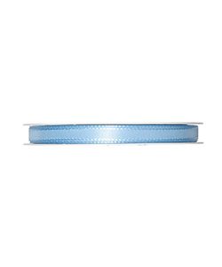 Kunstseideband B:8mm, hellblau, 50m/Rolle