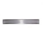 Kunstseideband B:8mm, grau, 50m/Rolle