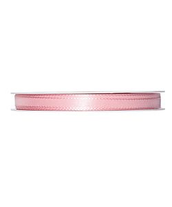 Kunstseideband B:8mm, hellrosa, 50m/Rolle