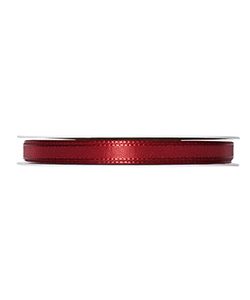 Kunstseideband B:8mm, weinrot (bordeaux), 50m/Rolle