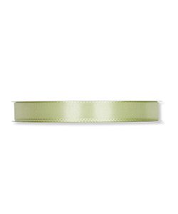 Kunstseideband B:8mm, pastellgrün, 50m/Rolle