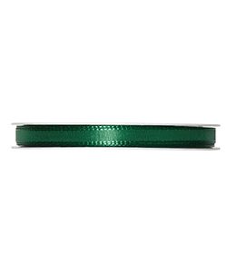 Kunstseideband B:8mm, dunkelgrün, 50m/Rolle