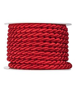 Kordel Ø8mm, rot, L:10m/Rolle