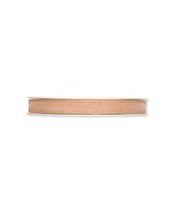 Organzaband B:10mm, natur, 50m/Rolle