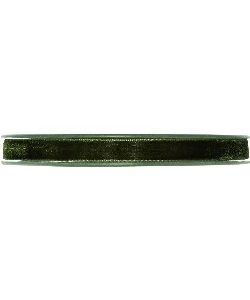 Samtband B:10mm, L:9,5m/Rolle, dunkelgrün